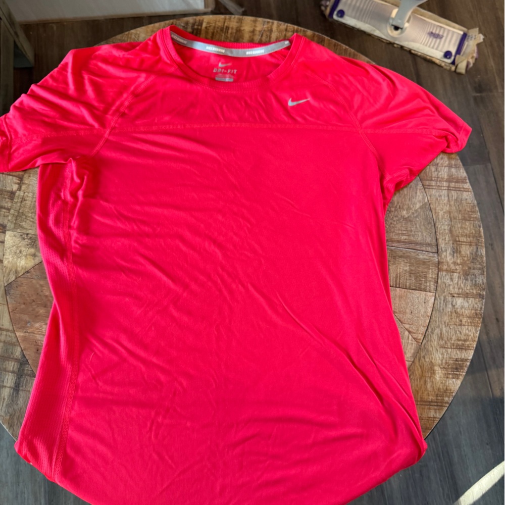 Nike Red Dri-FIT Athletic Top